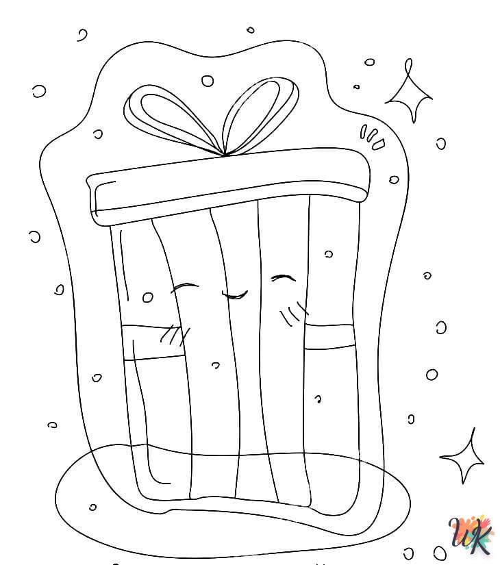 Regalo 82 Disegni da Colorare Regalo 80